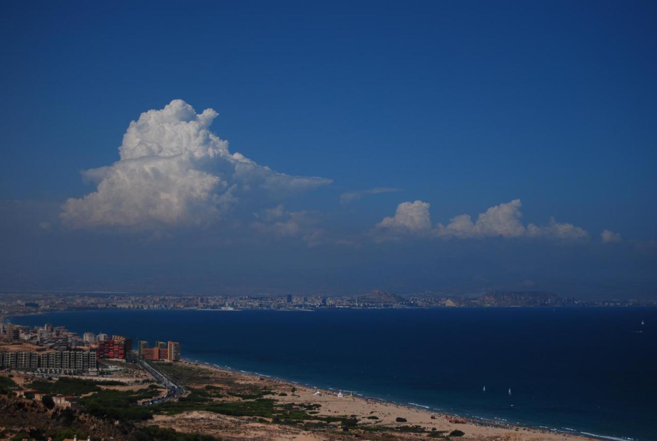 Апартаменты Bonito Piso Con Vistas Al Mar. Санта Пола Экстерьер фото